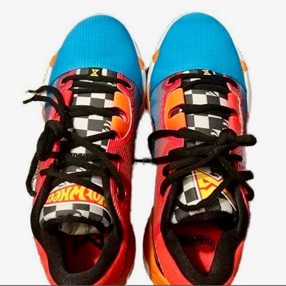 Size 7.5 - Nike PG 6 x Hot Wheels Blue/Orange/Red 2022 - Picture 5 of 7
